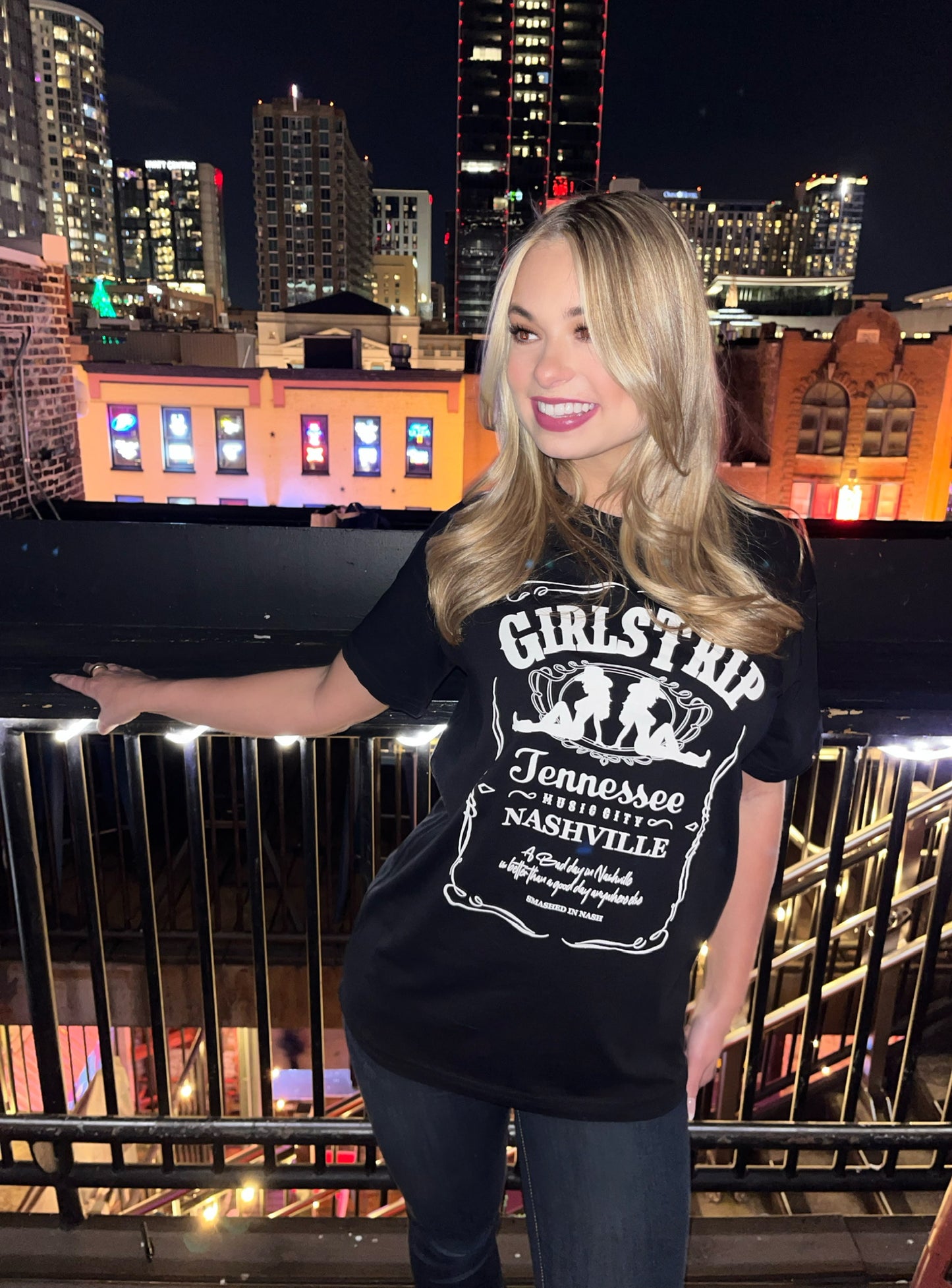JD Girl's Trip Boyfriend Tee