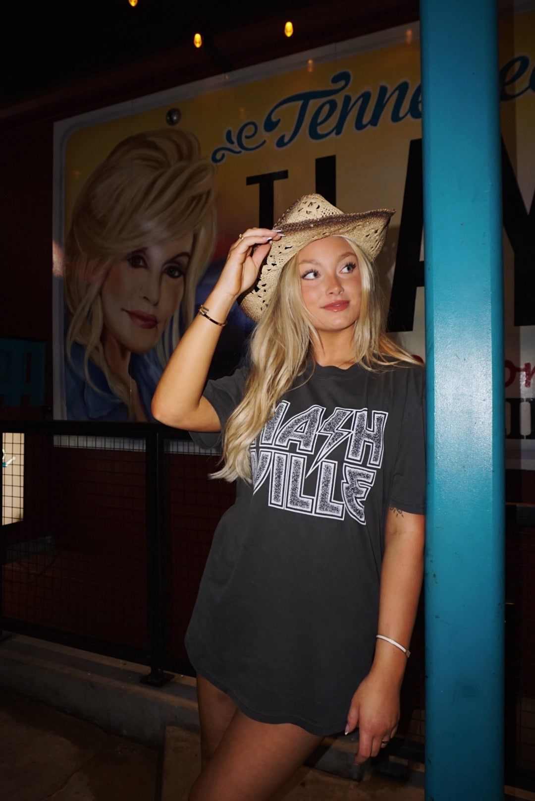 Electric Bolt Boyfriend Tee
