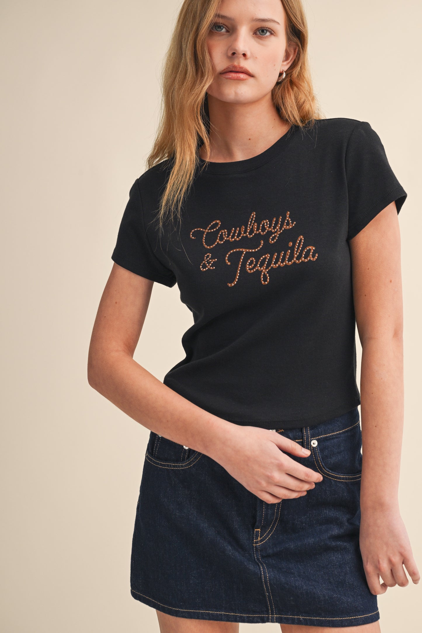 Cowboys and Tequila Baby Tee