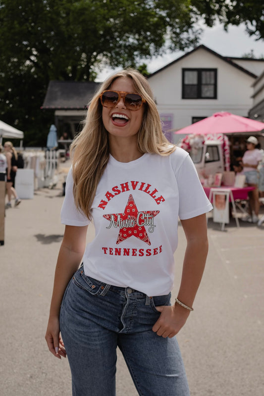 Bandana Star Boyfriend Tee