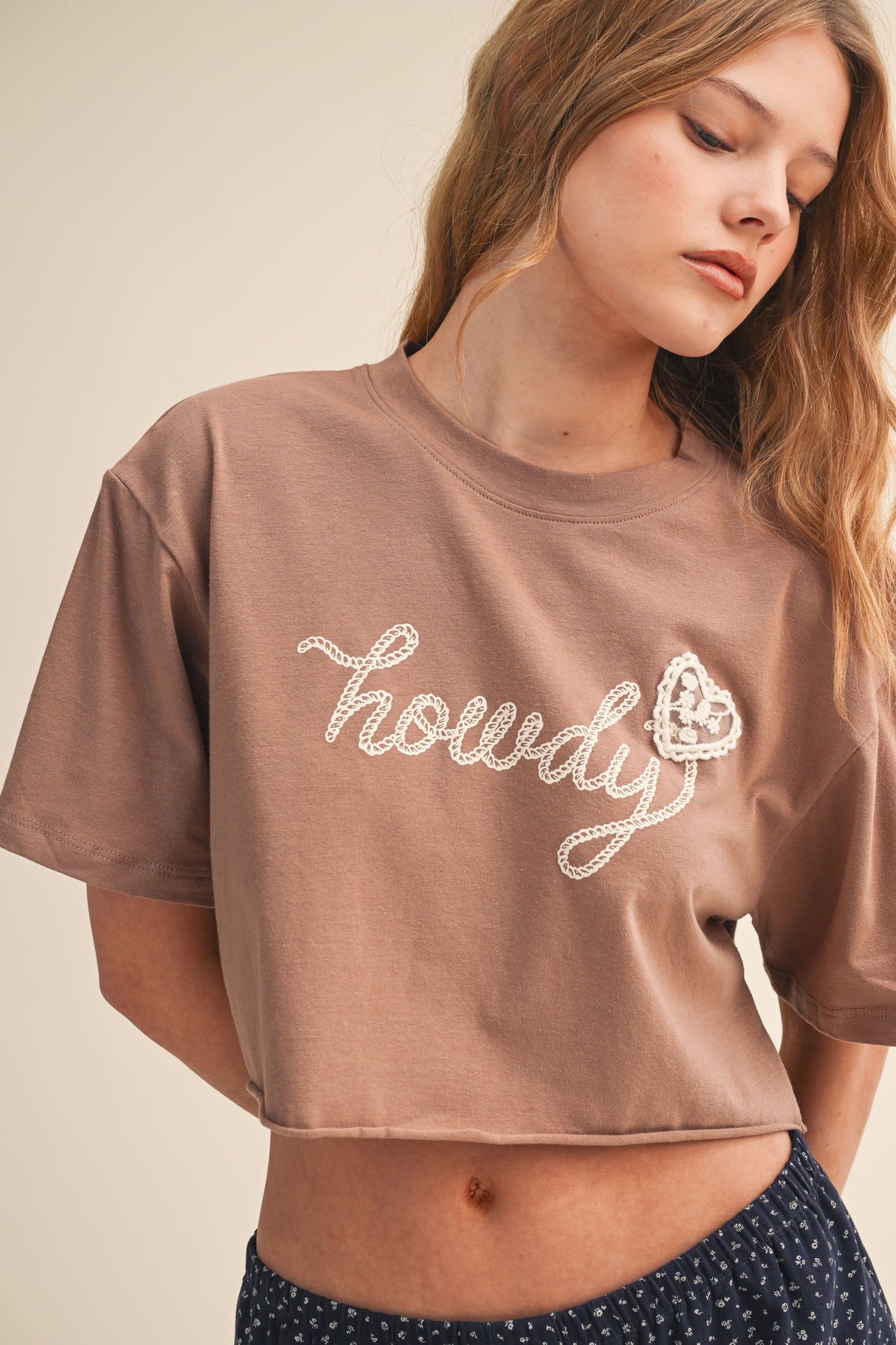 Crochet Patch Howdy Crop