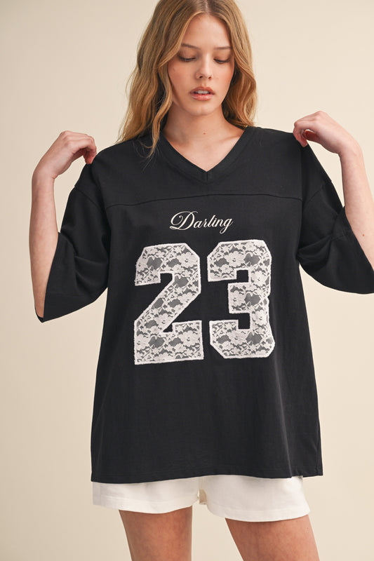 Darling 23 Lace Print Jersey
