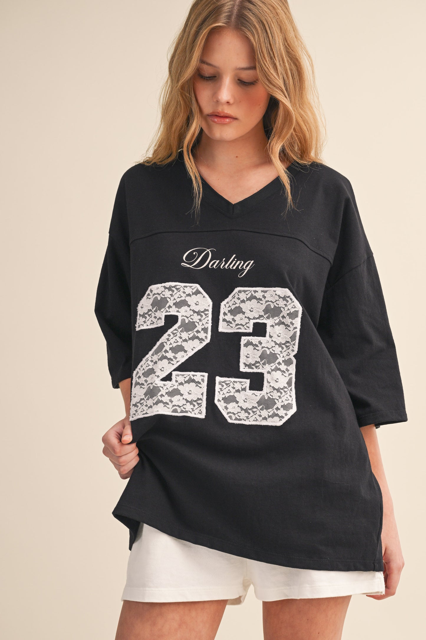 Darling 23 Lace Print Jersey